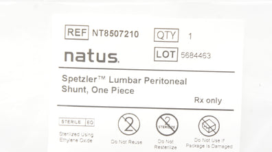 Natus NT8507210 Spetzler Lumbar Peritoneal Shunt, One Piece
